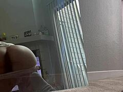 Latina dances with big ass