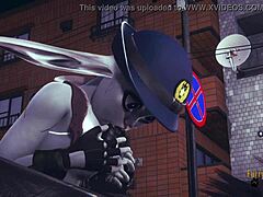 Zootopia hentai judy hopps gives boobjob and blowjob