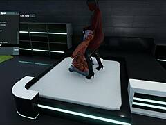 addicted to cock, fast but well fucked with creampie cumshot and anal shemale blowjob.