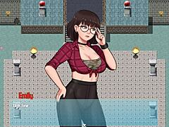 House Chores Ep 9: Teen Big Tits Blowjob and Footjob Fetish Game