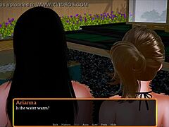 My new family explores erotic adventures in episode 528