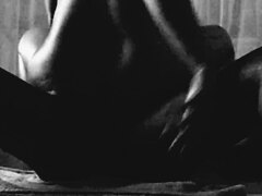 ebony tight pussy takes on massive black cock