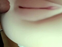 comfortable insertion of clean toy in ass.