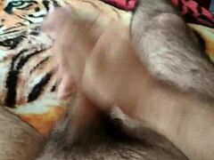 You yourself finishing the solo masturbation session in private