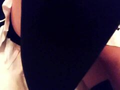 Intense Maid Cosplay Blowjob and Licking Action