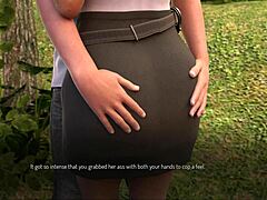 I love giving public blowjob in park as bound milf with big cock