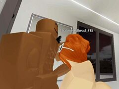 robloxian redhead slutty snowbunny taking care of her daddy part 1