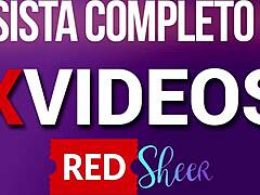 two teens in sheer red lingerie show off beautiful bodies in amateur video