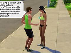 Crazy Sis-In-Law In Sims 4