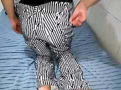 She Arrives with Anal Plug Ready for Intense Assfucking