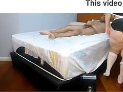 Naughty Latina College Girl Challenges You with Sexy Ass Play