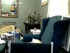 Miss Liz Vicious Uses Big Pink Dildo.