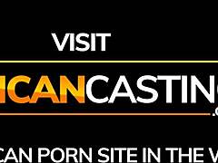 Playful anal in fake job interview.