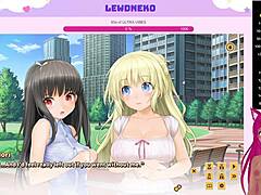 vtuber lewdneko plays love cubed part 5, so exciting!