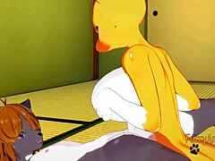 digimon hentai featuring taomon part 2