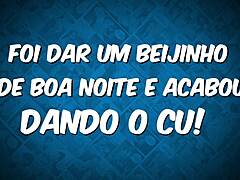 foi dar um beijinho e acabou dando o cu