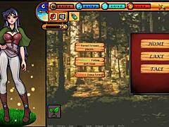 Raven's quest part 4 with big tits teen creampie in anime hentai style. 😏