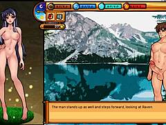 Raven's quest part 4 with big tits teen creampie in anime hentai style. 😏