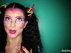 i'm romi rain showing my big tits and ass nude