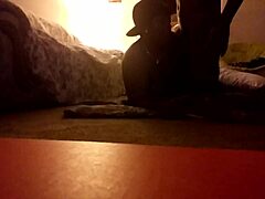 Hey, wanna see this big ass juicy brown chick suck and bang at home?