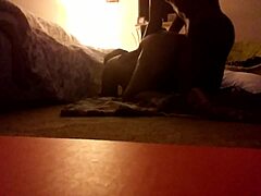 Hey, wanna see this big ass juicy brown chick suck and bang at home?