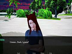 Exploring adventures in My New Family episode 19 with a blonde teen character.