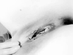 oh god i fuck myself with dildo in my big natural tits close up homemade sexy way