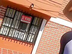 Her boyfriend left this gorgeous milf alone, so I took her home to bang her hard. Part 1 of 2.