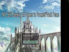 Hey, check out this hentai game where NPCs seed all women for world peace.
