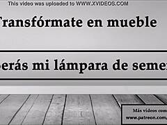 Transform Into Furniture, Be My Cum Lamp - Spanish JOI Game