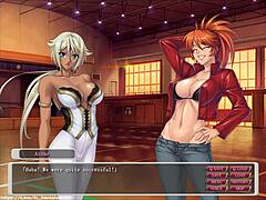 hey, playing cara the vampire lord game part 21 on azuma way 7 with black anime hentai