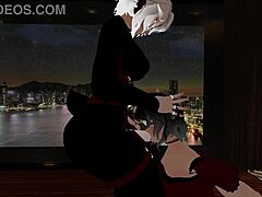 假警察被伪娘大胆深喉口交