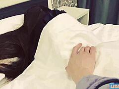 slutty girl feels overwhelmed by step brother's huge cock