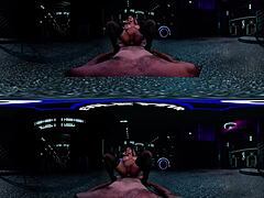 evileyevr feels intense in cyberpunk alley sex with karma rx. Cosplay adds thrill.