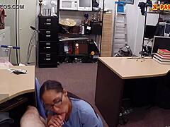 Amateur Babe Feels Intense Pleasure as Nurse with Big Cock Nails Her in Hospital