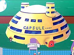 dragon ball time travel adventure with characters in costumes