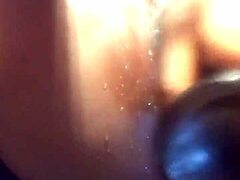 Ebony Babe Squirts With Intense Emotion