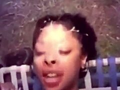 wanna see this cumshot frenzy for the young ebony chick in the orgy blowbang?