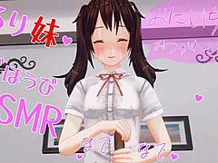 japanese hentai anime features handjob and blowjob scenes