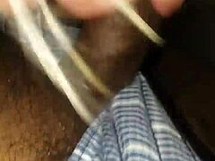 Blonde slut licks and sucks monster cock