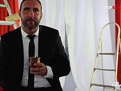 Blonde Babe Sicilia Gets Hardcore Pussy From Old Stud