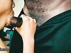 my sista gave me a bold blowjob