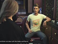 Wife and Stepmother in Intense Game Action