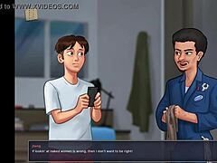 Summertime saga blowjob scene