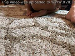 mandy mynxx owns ORAL on the COUCH with FEET play in hardcore mode!