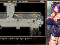 i and my girlfriend enjoy hentai sex game with busty hottie