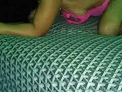 Wife whore enjoys anal creampie.