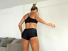 sol perez showing off her cameltoe in part two