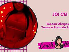 Esposa Forces Corno to Drink Lover's Load in JOI