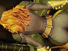 Barbara Gordon's Goth Teen Ass Bent Over Compilation